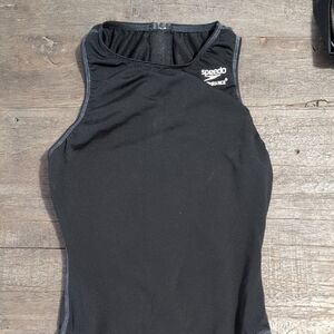 Speedo Endurance Women's Black One Piece Swimsuit